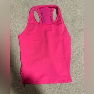 Hot pink tank top